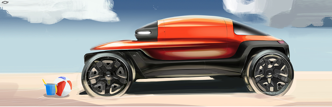 Automobile design，Chevrolet，conceptual design，