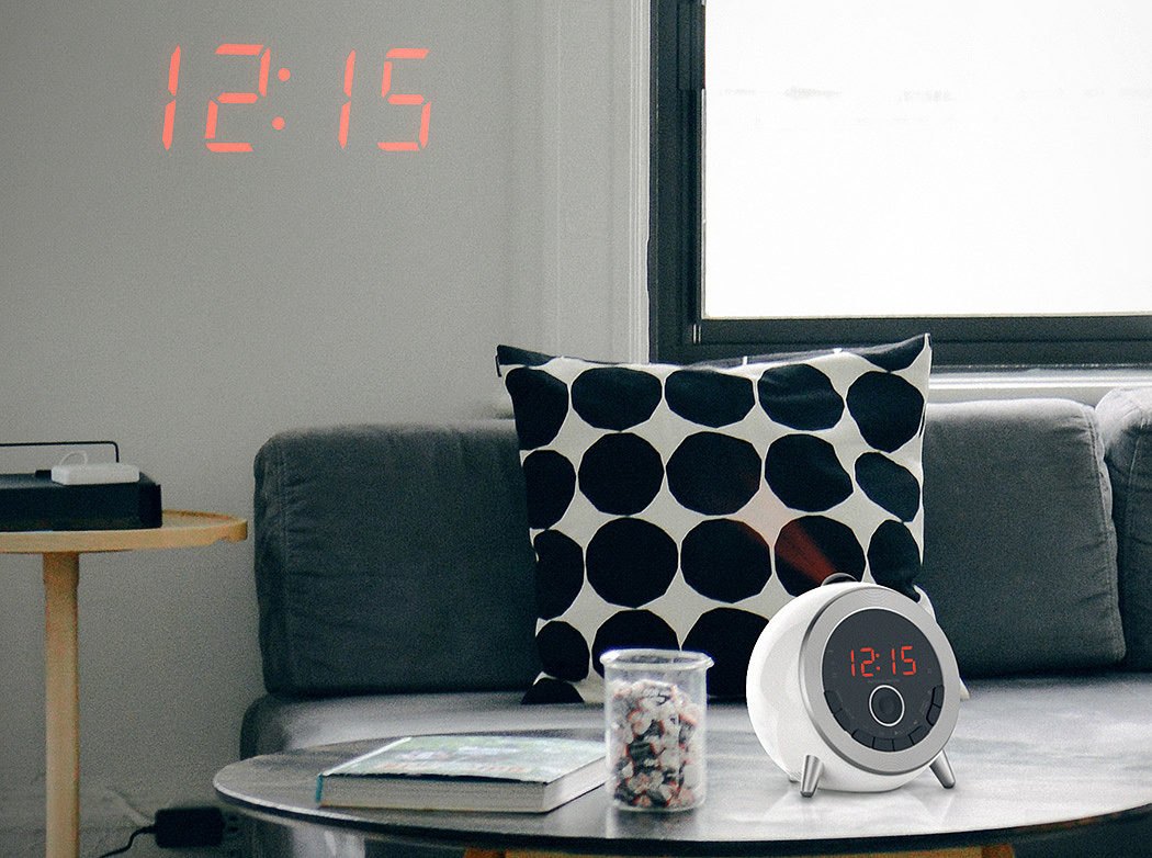 Minimalist design ，alarm clock，project，