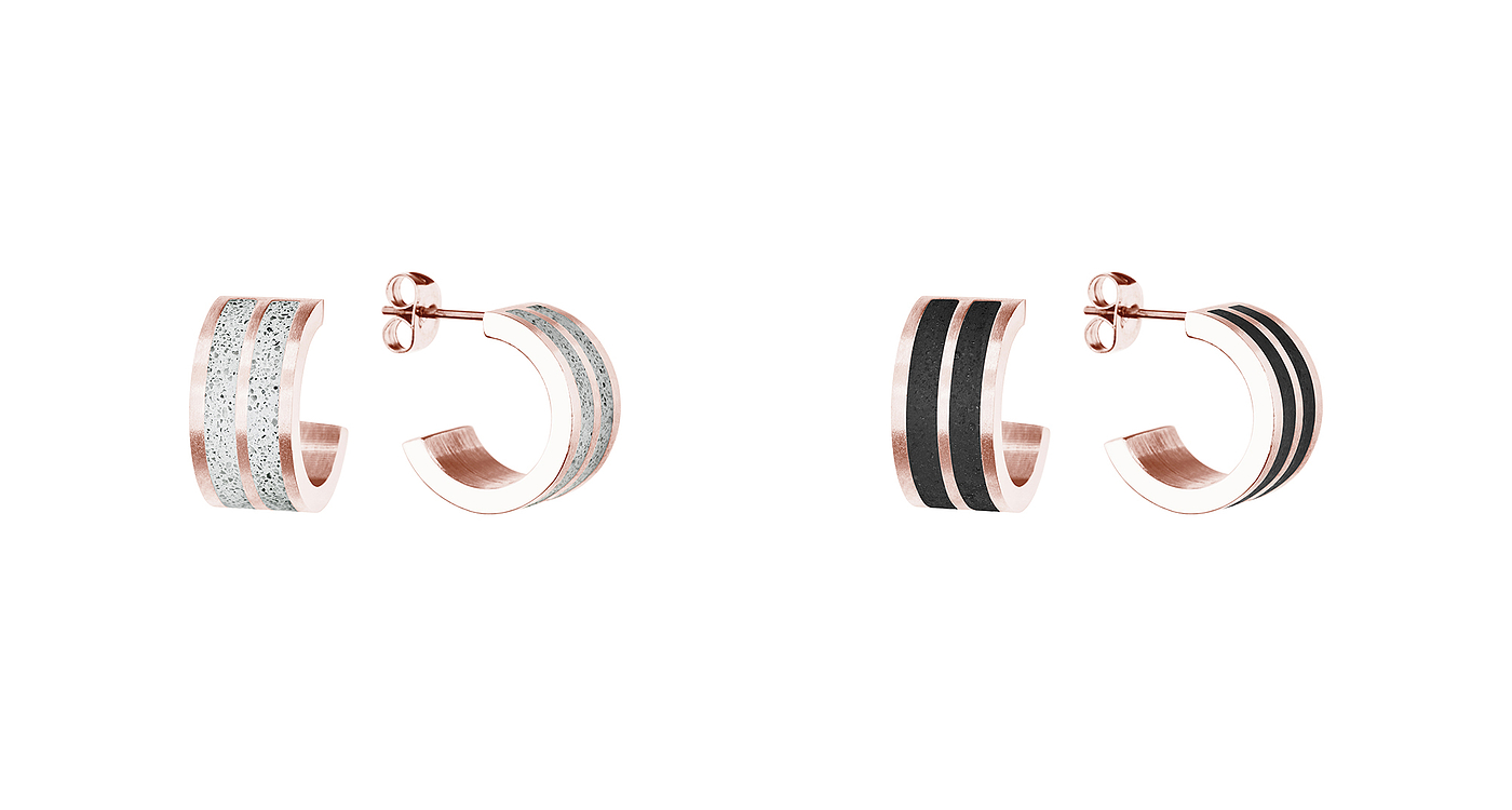 Series design，Jewellery，Concrete，
