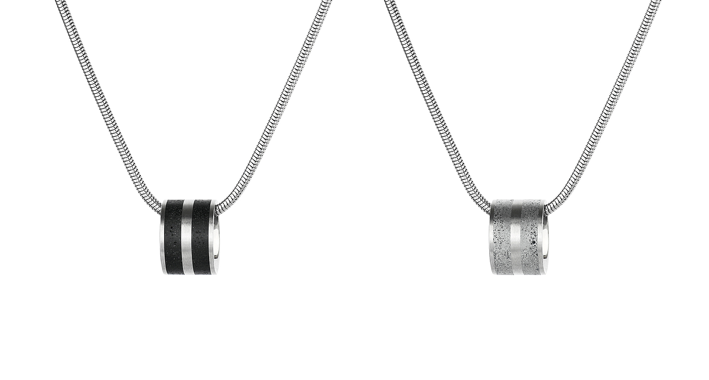 Series design，Jewellery，Concrete，