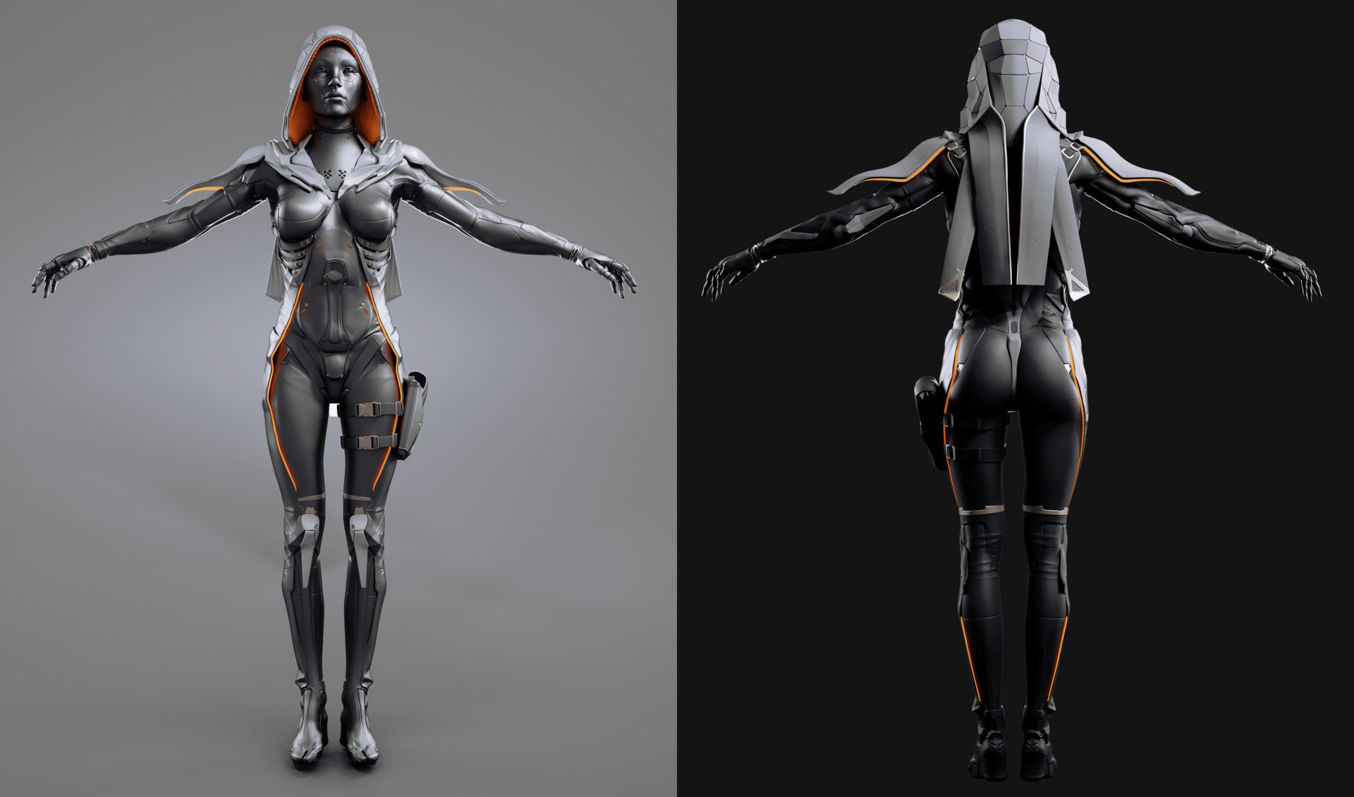 Role design，three-dimensional，Animated characters，SNIPER，