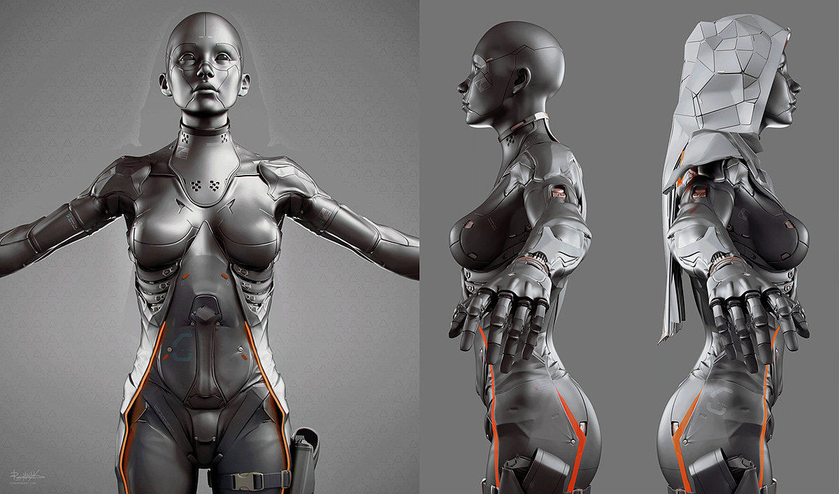 Role design，three-dimensional，Animated characters，SNIPER，