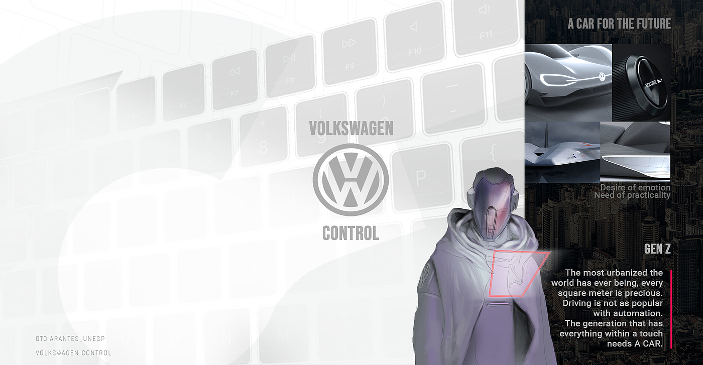 automation，Volkswagen，conceptual design，