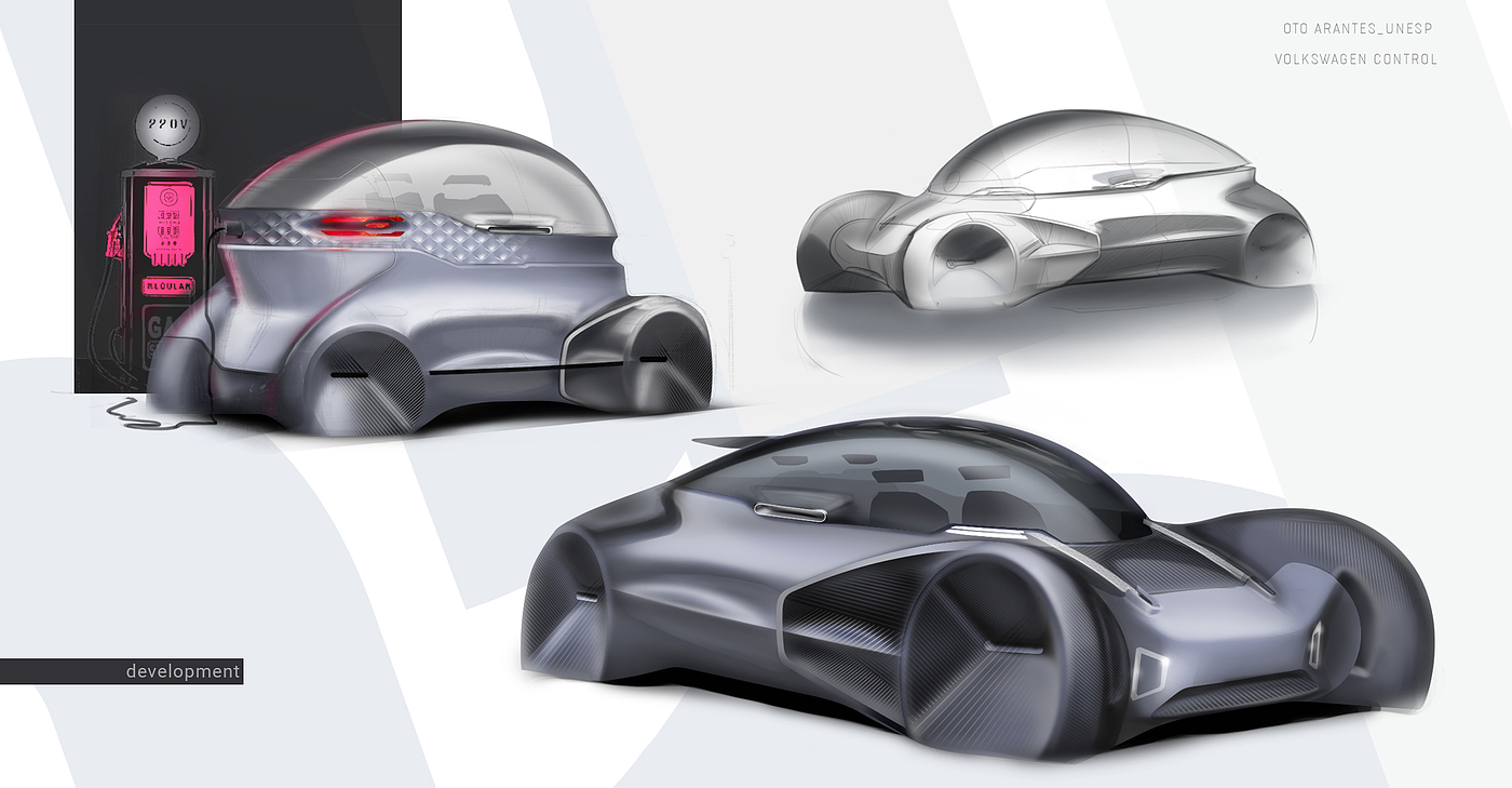 automation，Volkswagen，conceptual design，