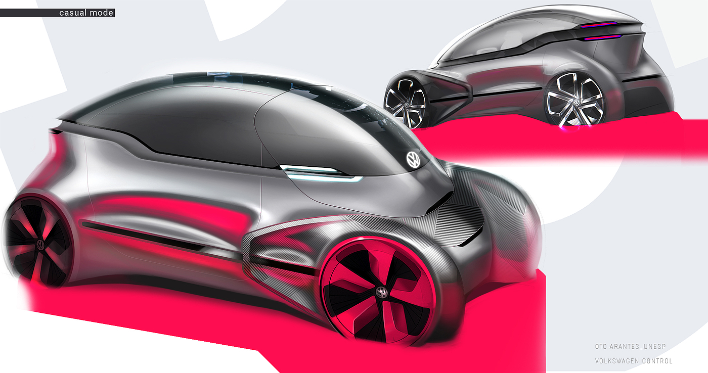 automation，Volkswagen，conceptual design，