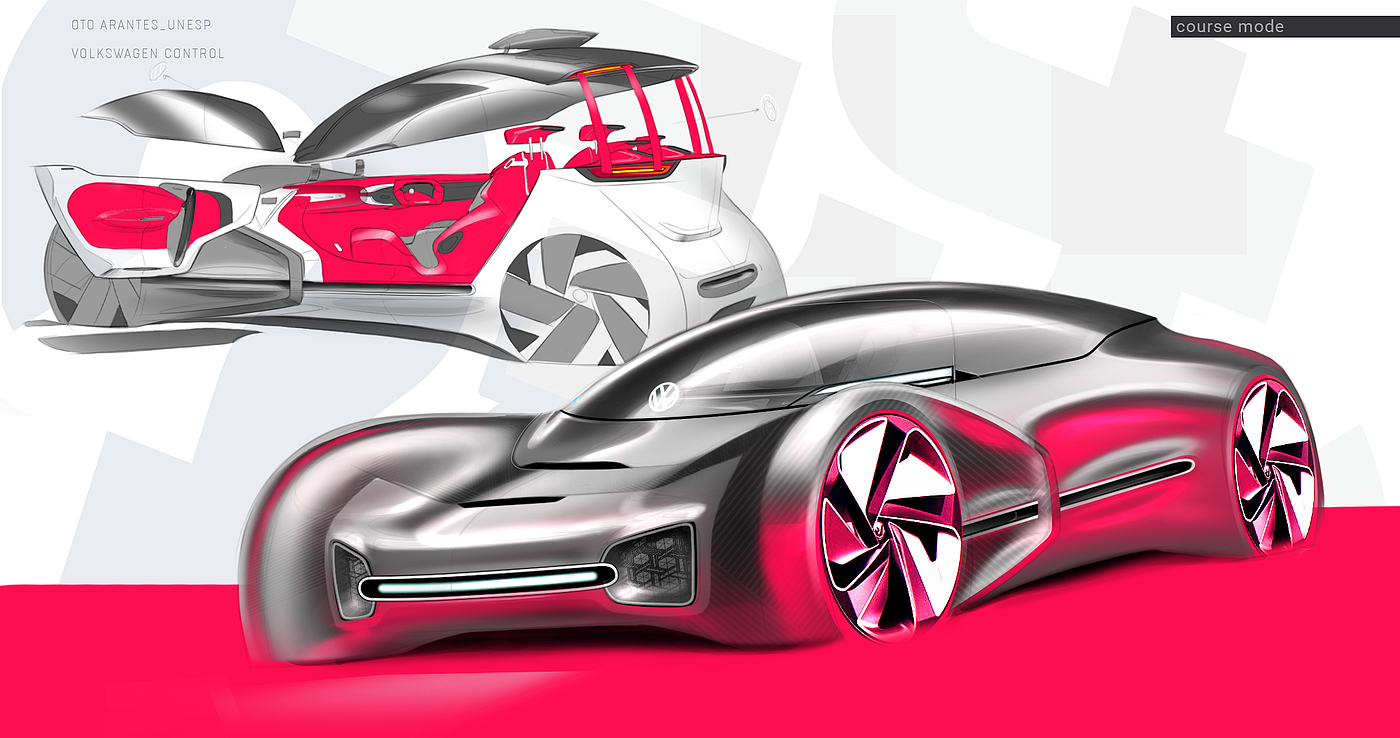 automation，Volkswagen，conceptual design，