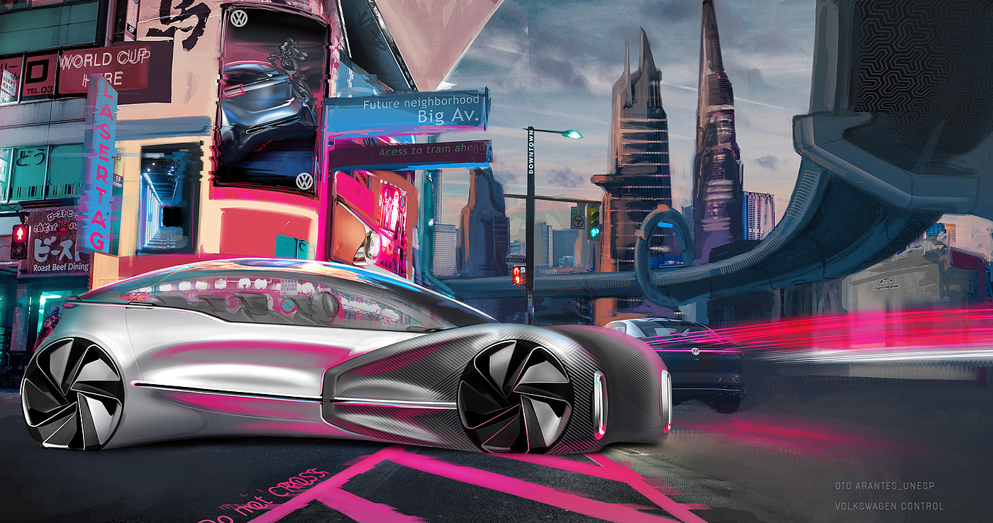 automation，Volkswagen，conceptual design，