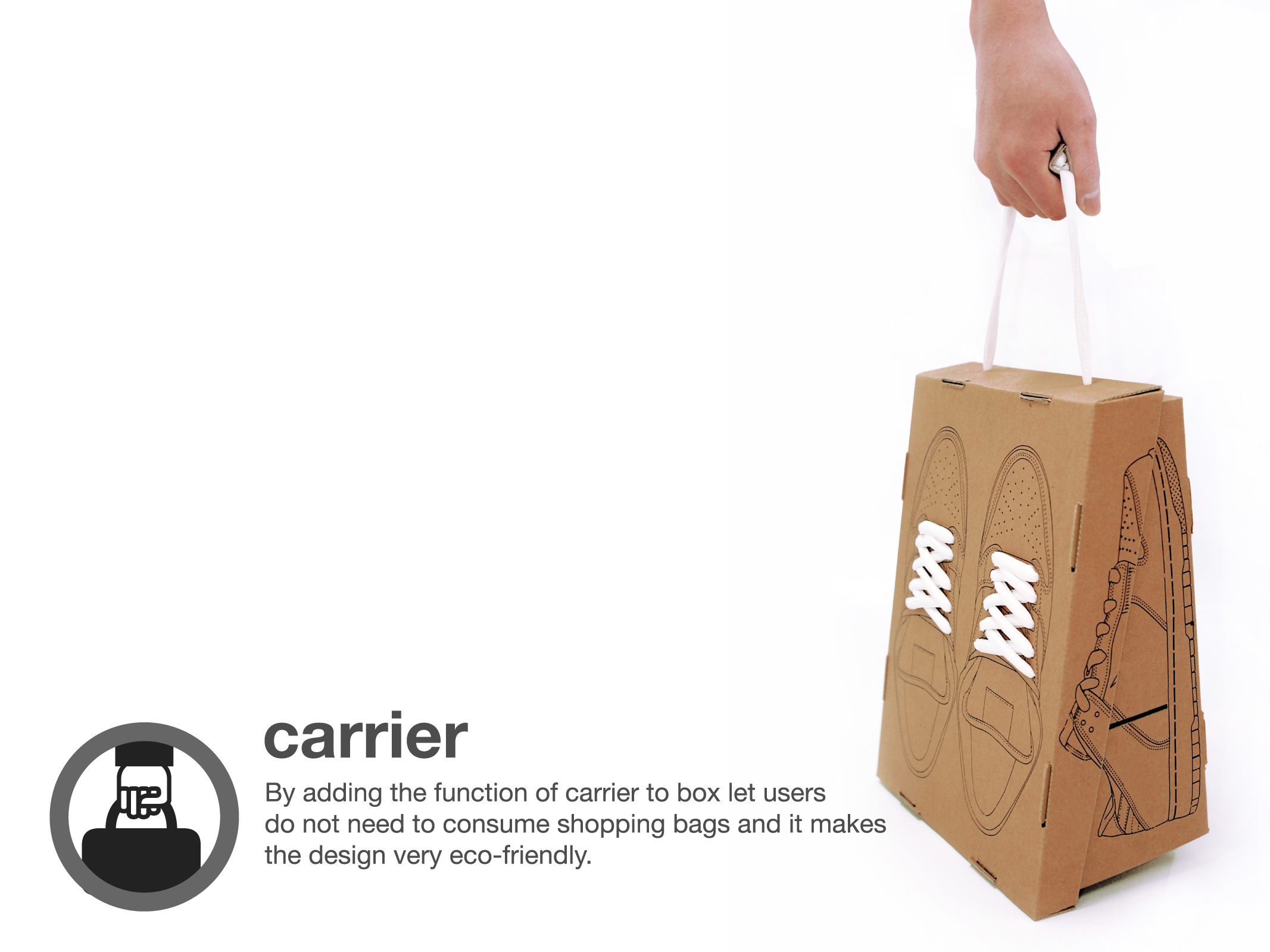 Reuse，packing，Shoe box，motion，