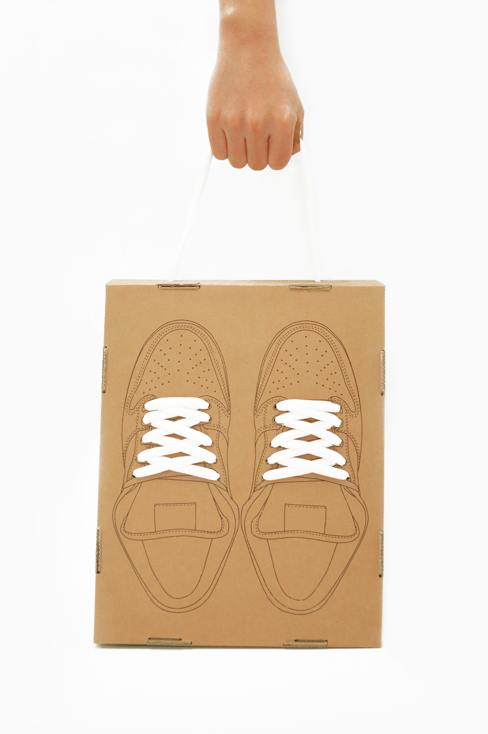 Reuse，packing，Shoe box，motion，