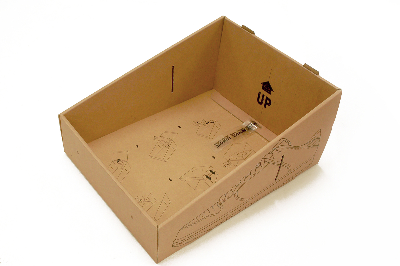 Reuse，packing，Shoe box，motion，