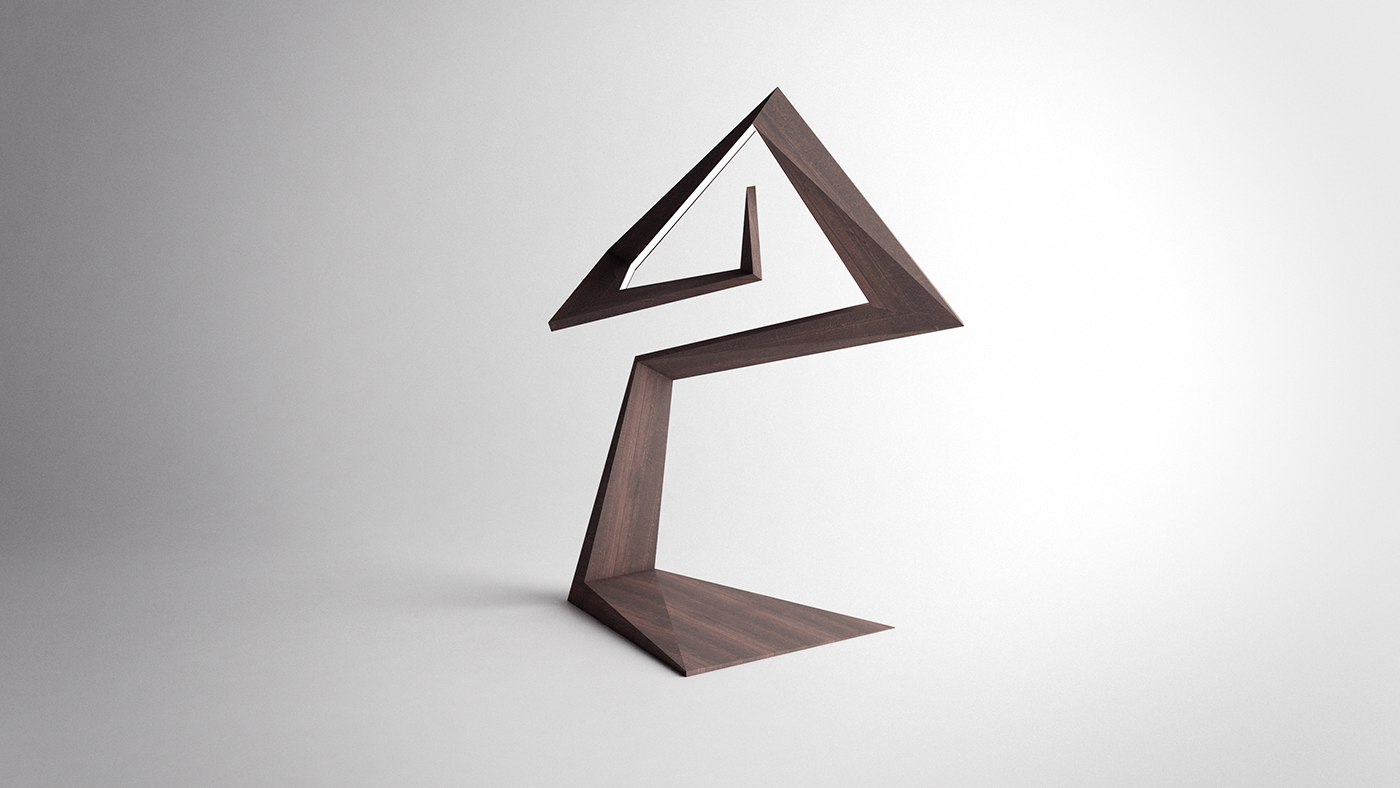 Desk lamp，product design，woodiness，