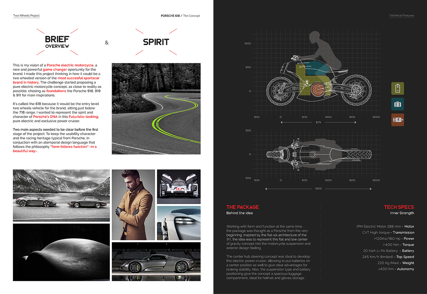 motorcycle，Electric，Porsche，