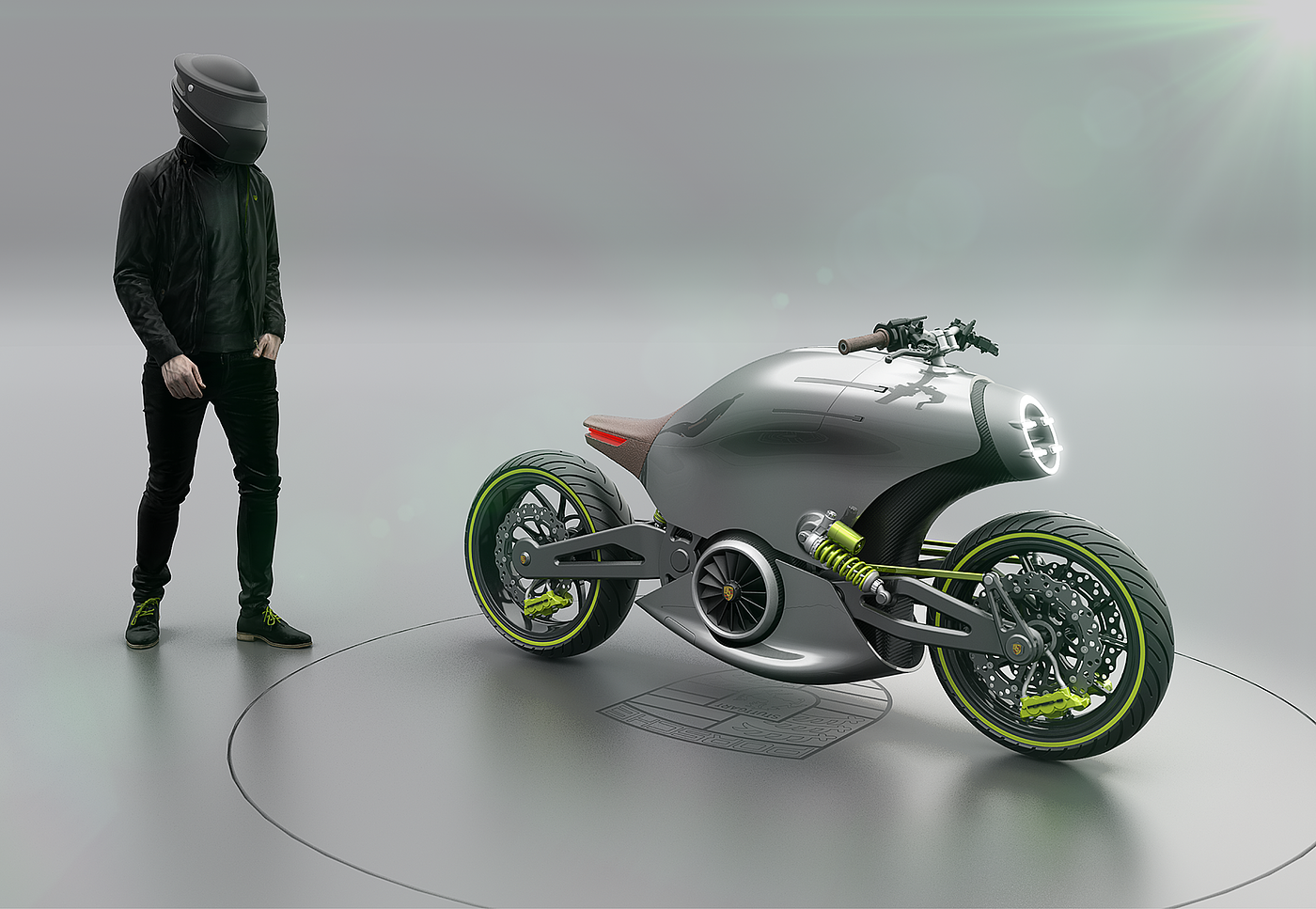 motorcycle，Electric，Porsche，