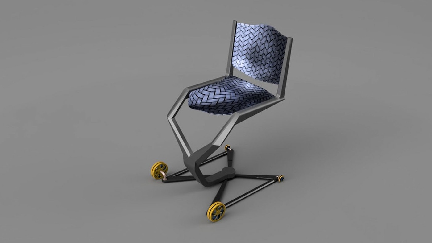 航空旅行轮椅，产品设计，
