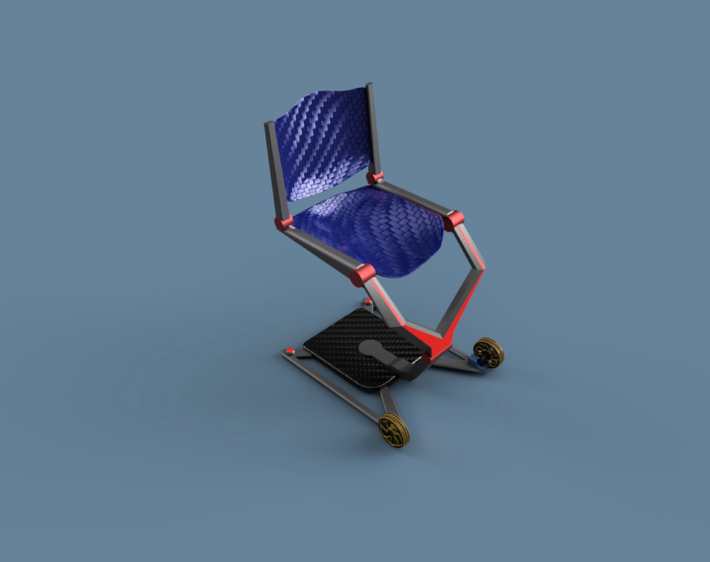 航空旅行轮椅，产品设计，