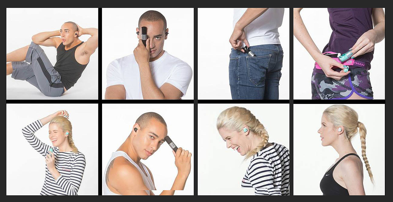 Earplugs, Bluetooth headset, wireless headset，
