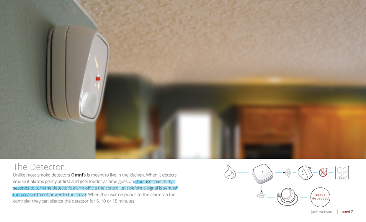 omni，a burglar alarm，Smoke alarm，Fire Alarm，