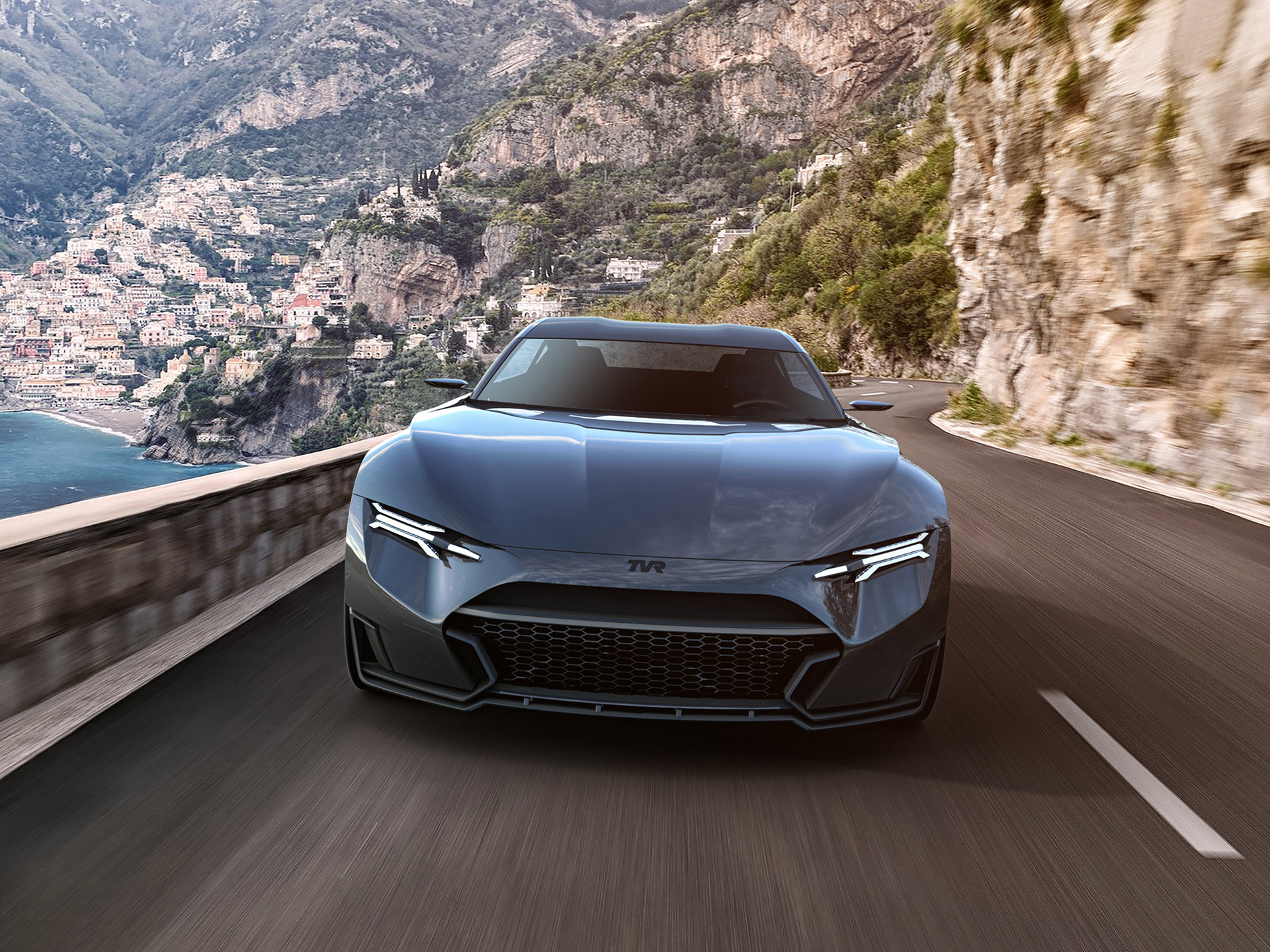 automobile，vehicle，Sports car，TVR，