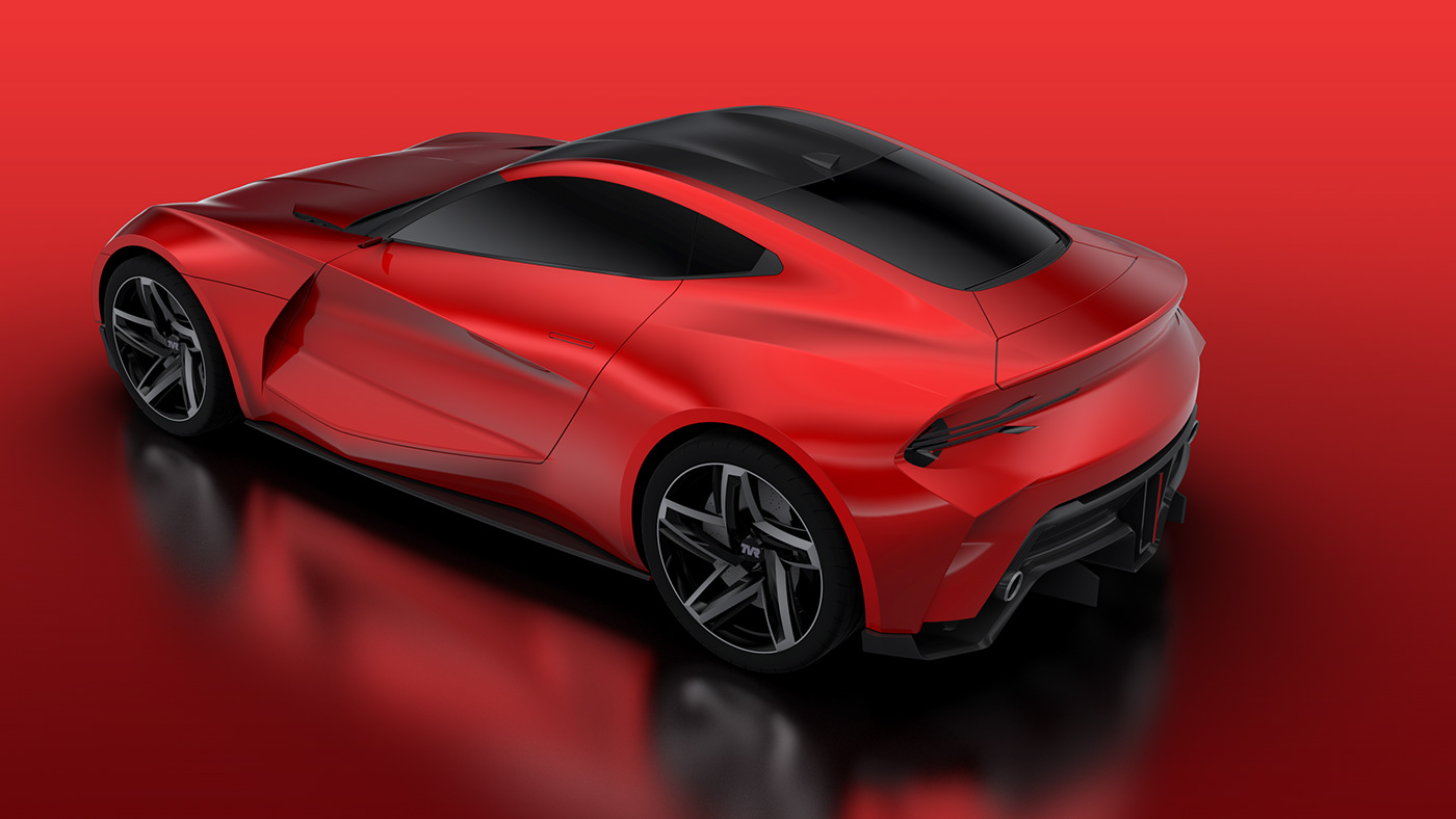 automobile，vehicle，Sports car，TVR，