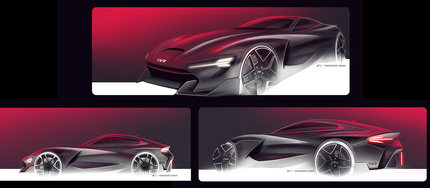 automobile，vehicle，Sports car，TVR，