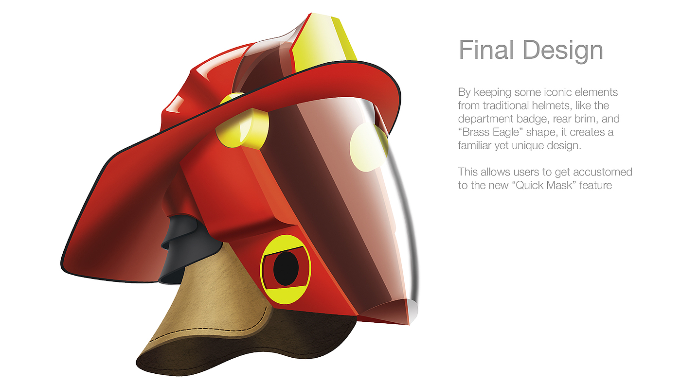 product design，Helmet，Fire fighting equipment，Fireman helmet，