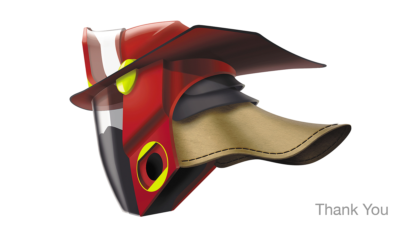 product design，Helmet，Fire fighting equipment，Fireman helmet，