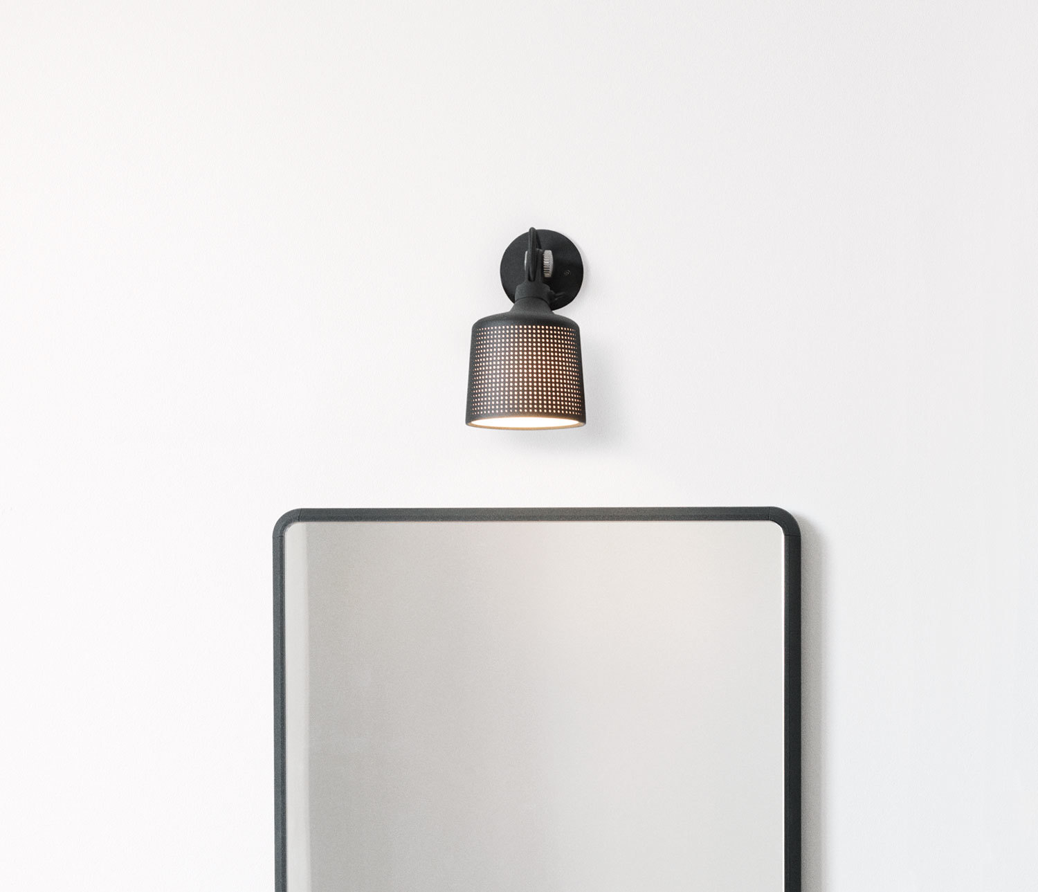 Home Furnishing，furniture，lamps and lanterns，Simplicity，black，Wall lamp，