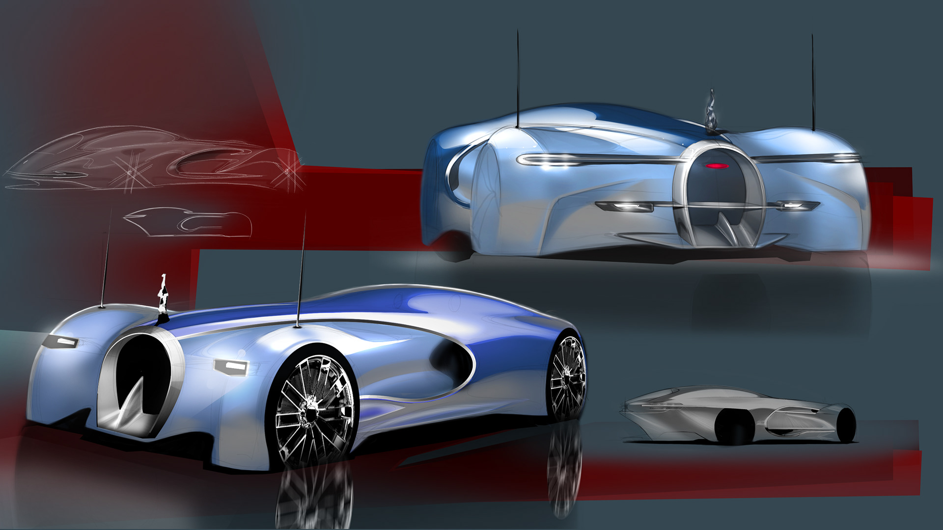 vehicle，industrial design，automobile，Bugatti，