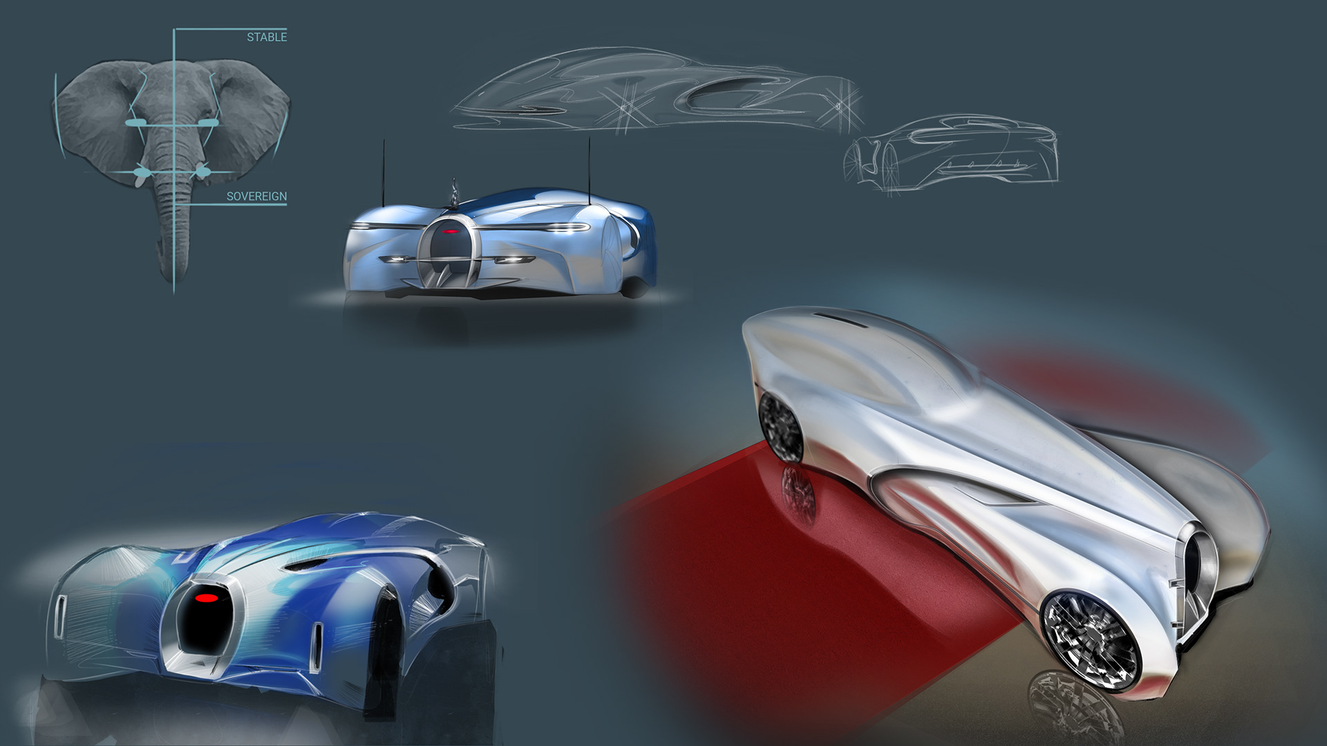 vehicle，industrial design，automobile，Bugatti，
