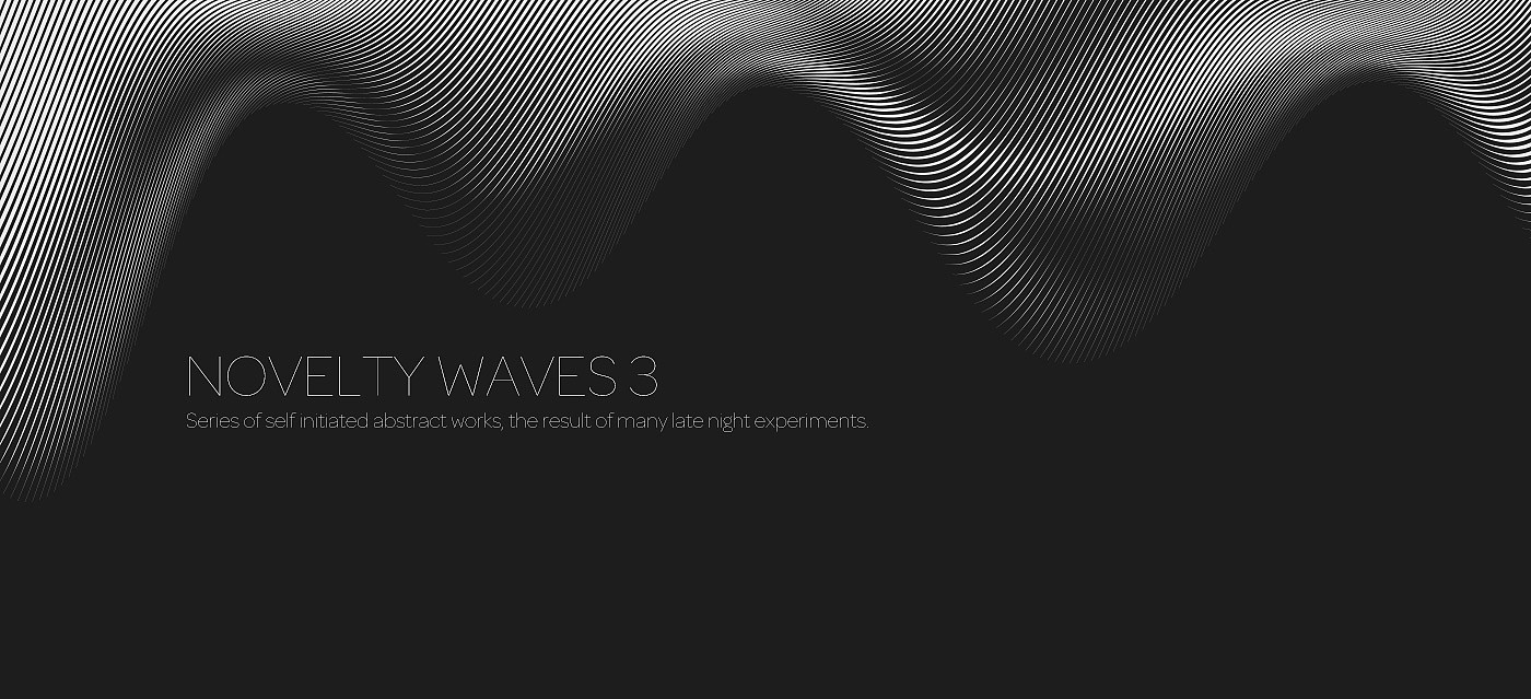 波纹，Novelty Waves 3，艺术，