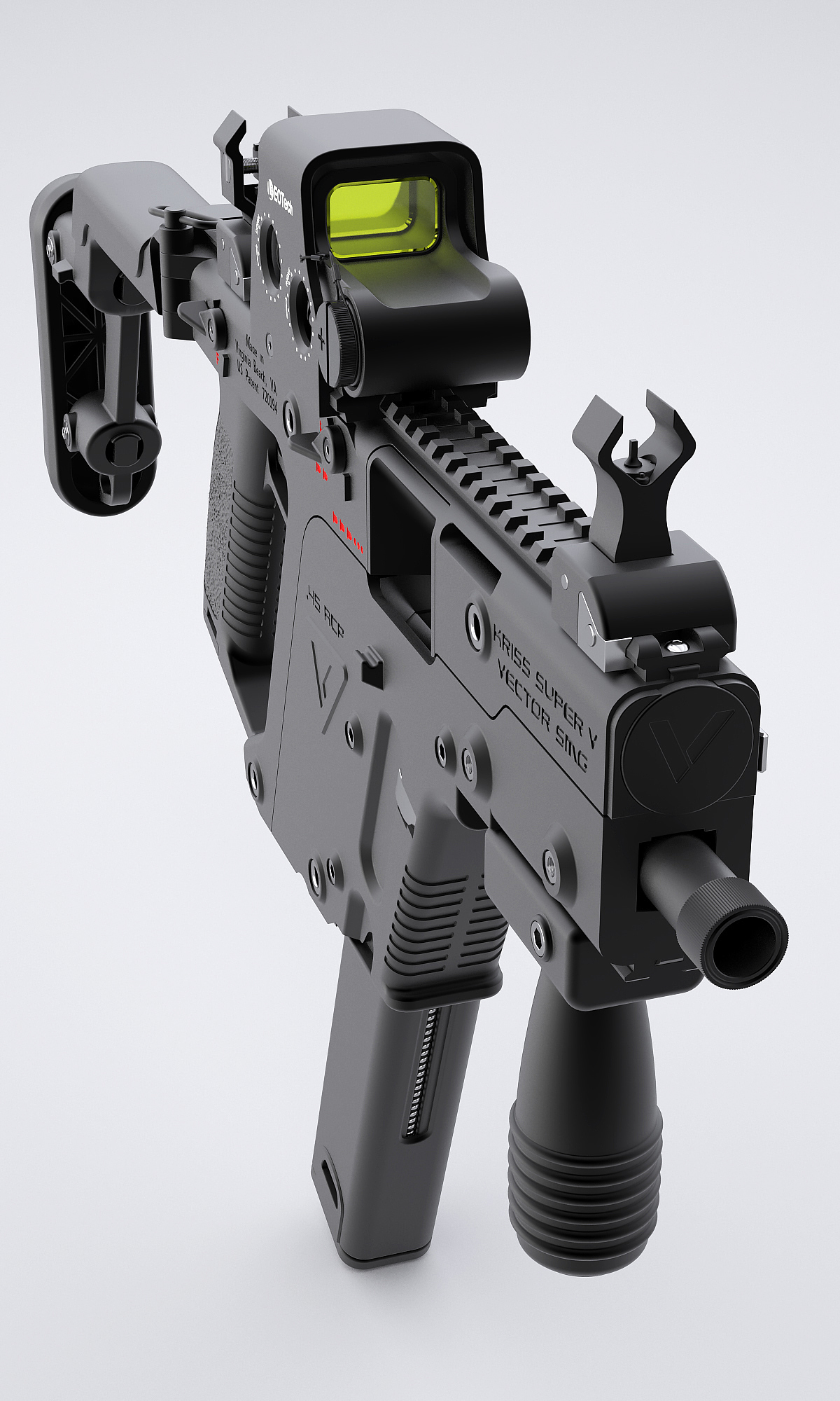 Kriss Vector，firearms，game，Model，military，Gun model，