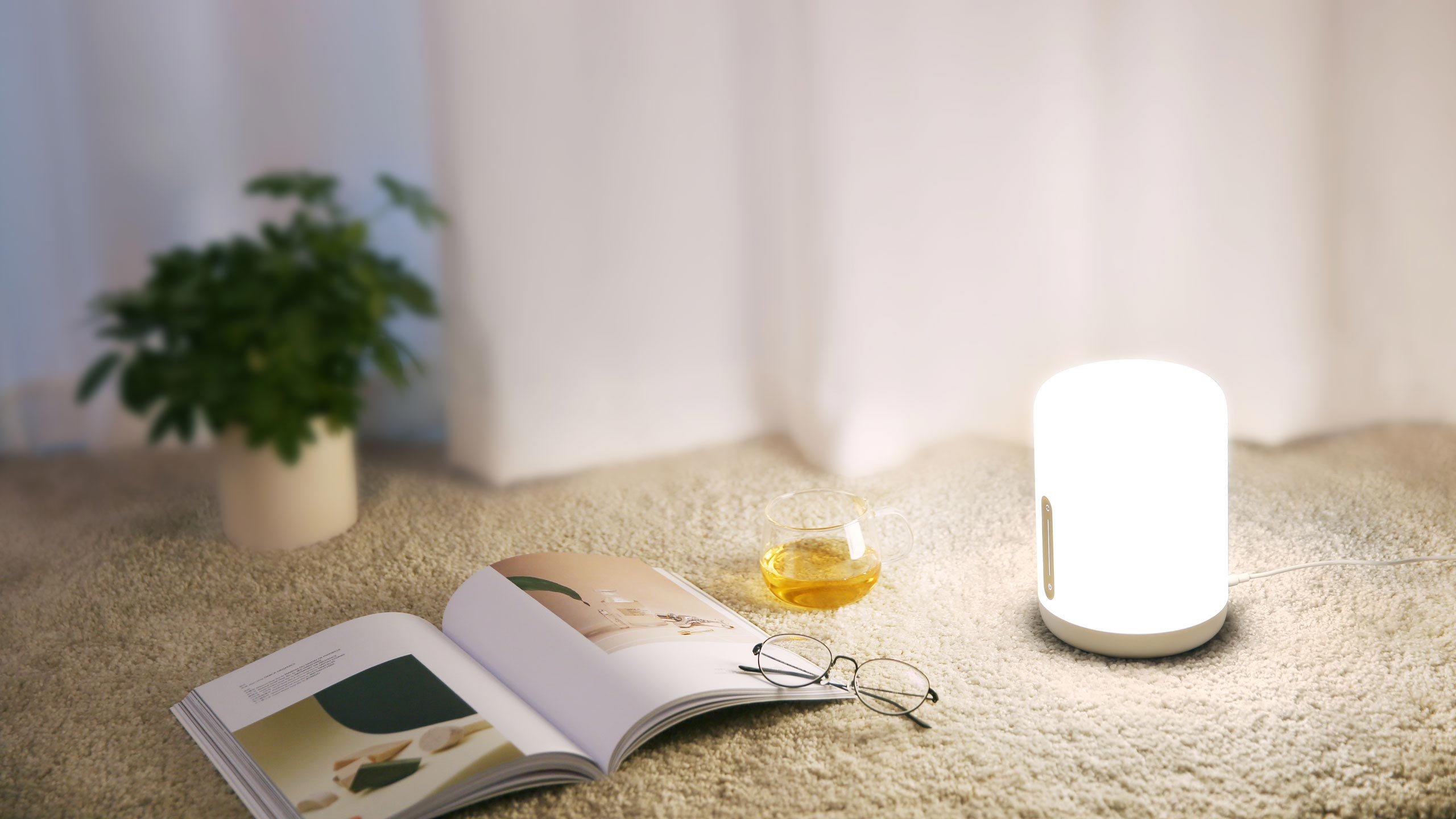product design，lamps and lanterns，Bedside lamp，Mi Jia，