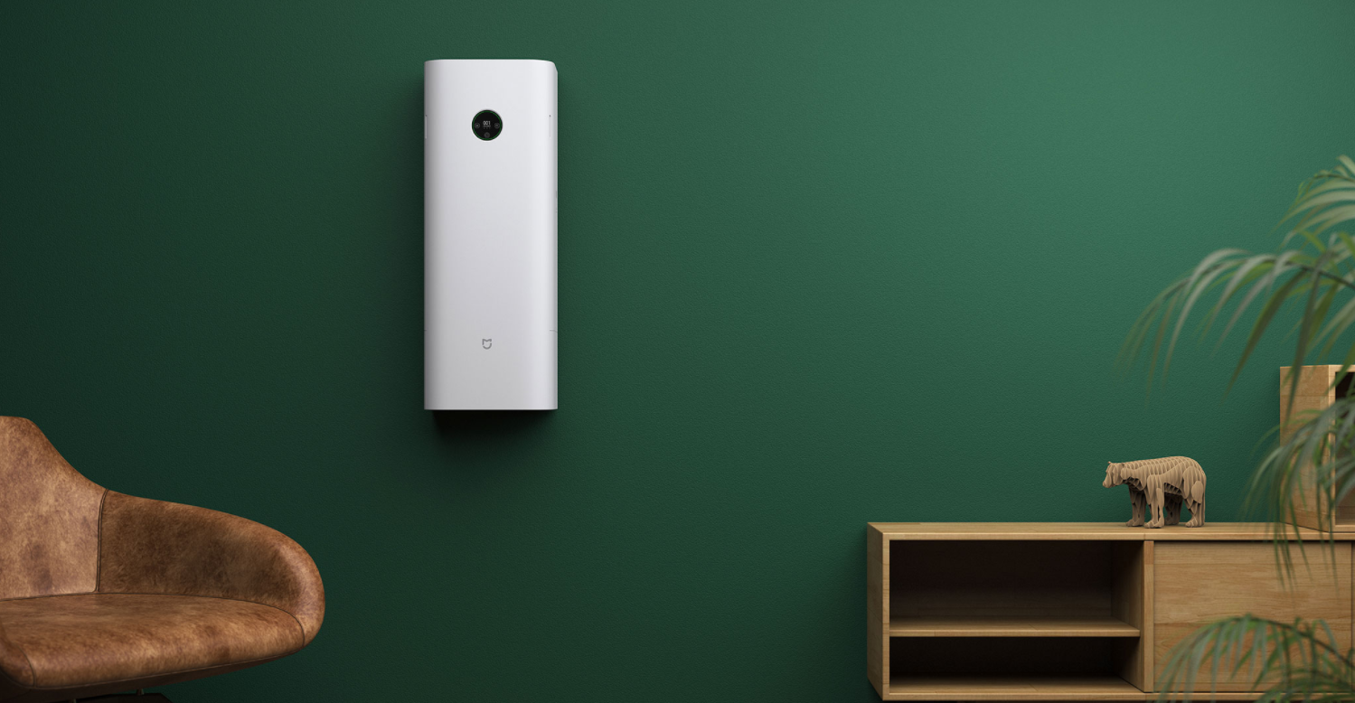 millet，Fresh air fan，Household Electric Appliances，product design，