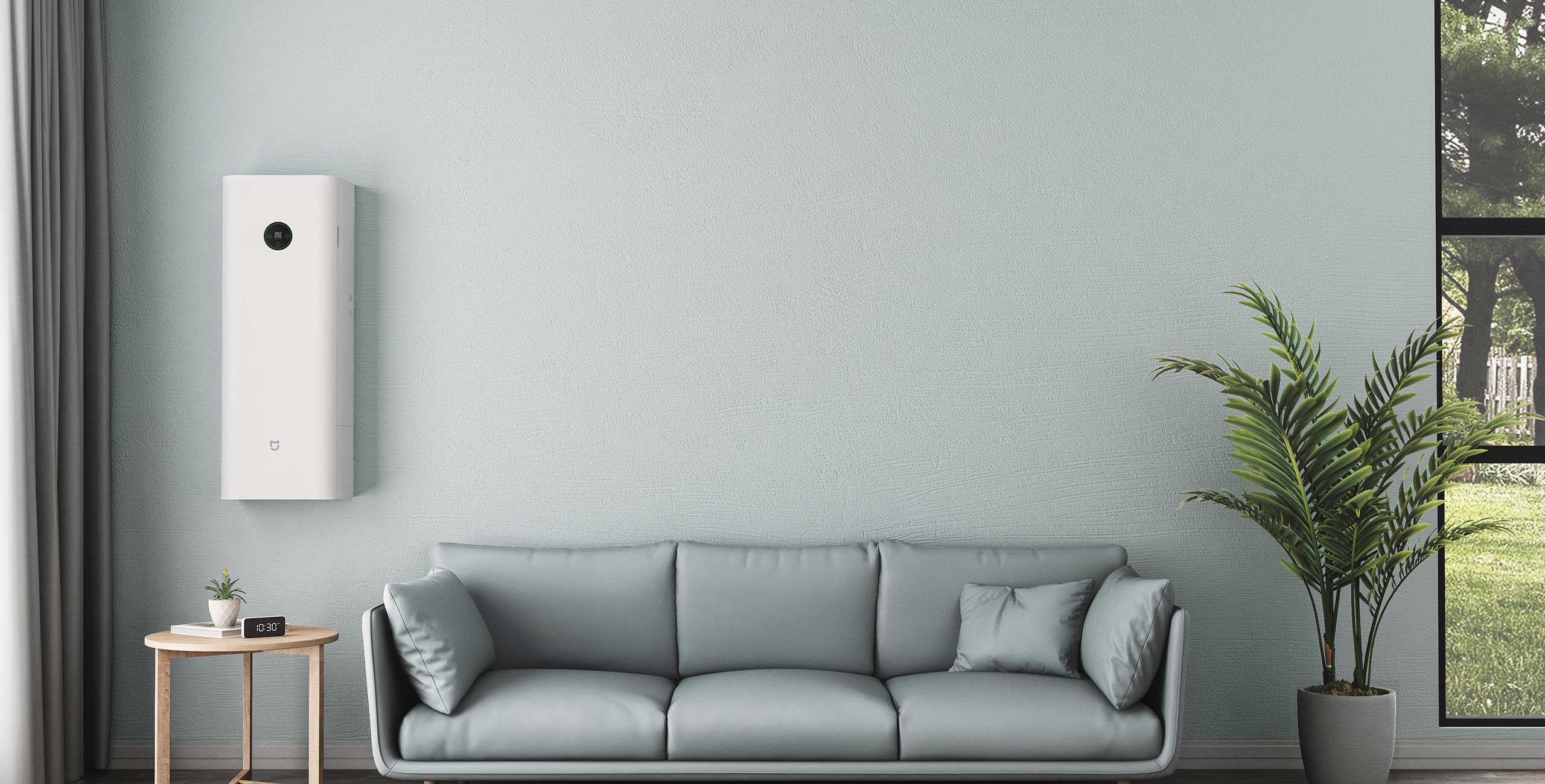 millet，Fresh air fan，Household Electric Appliances，product design，