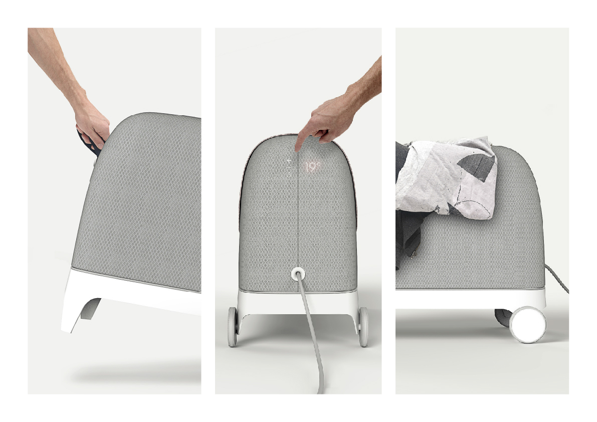 Air heater，keep warm，Air cooler，modern stylish，white，Bionics Design ，elephant，Tea cup design，