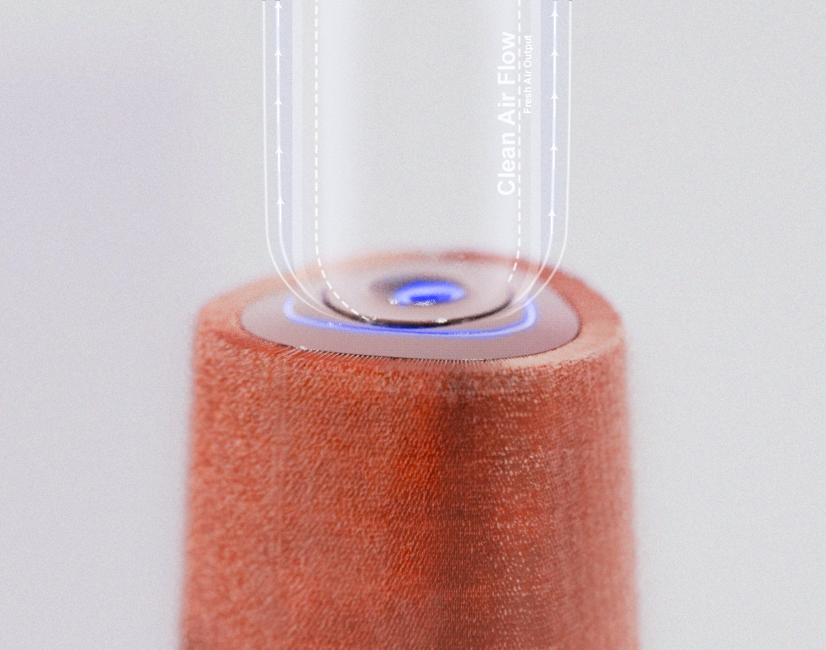 industrial design，Household Electric Appliances，Air dehumidifier，Pure 02，