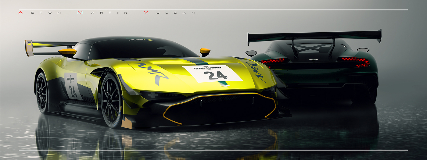 Aston Martin，阿斯顿马丁，AMR，3d，