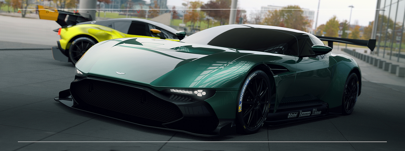 Aston Martin，阿斯顿马丁，AMR，3d，