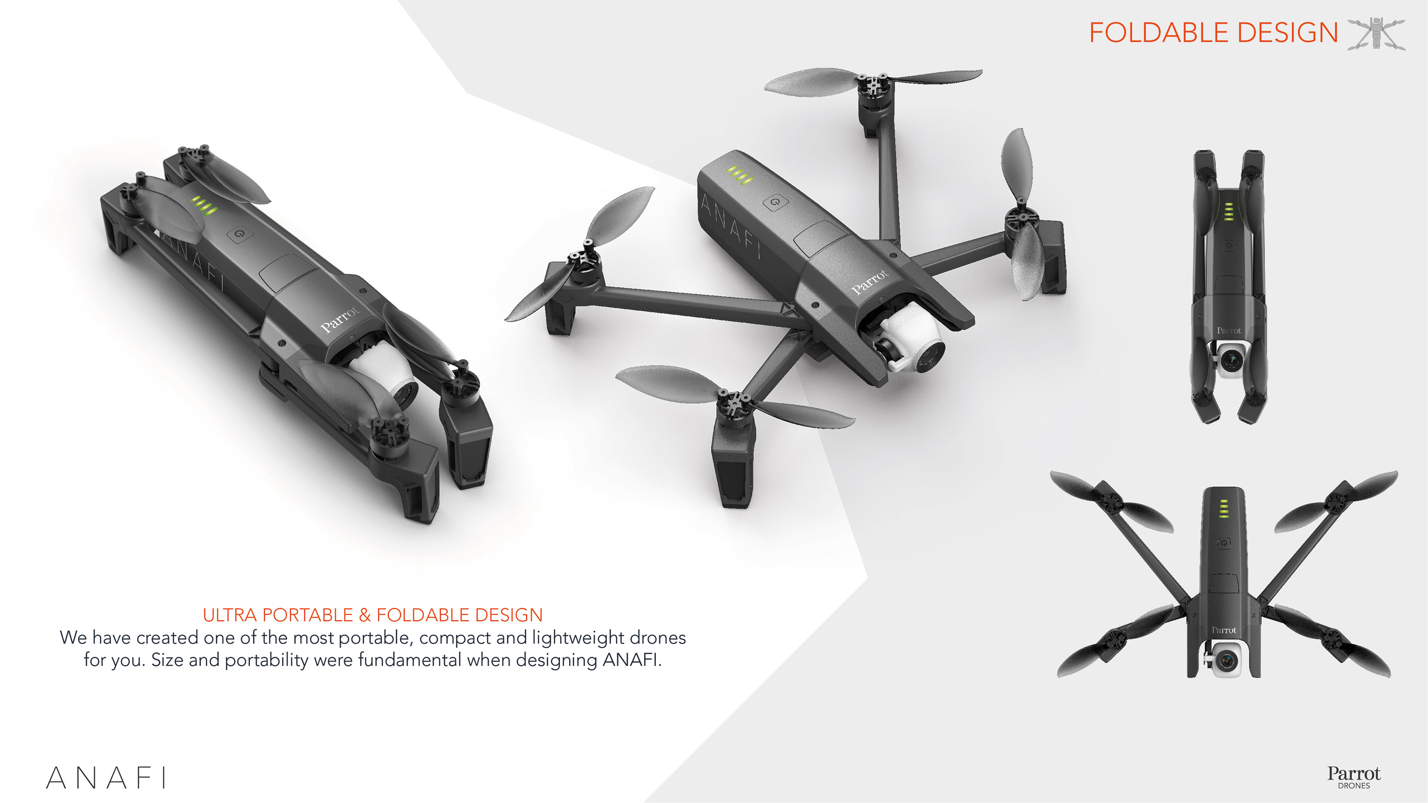 camera，UAV，flexible，Parrot ANAFI，