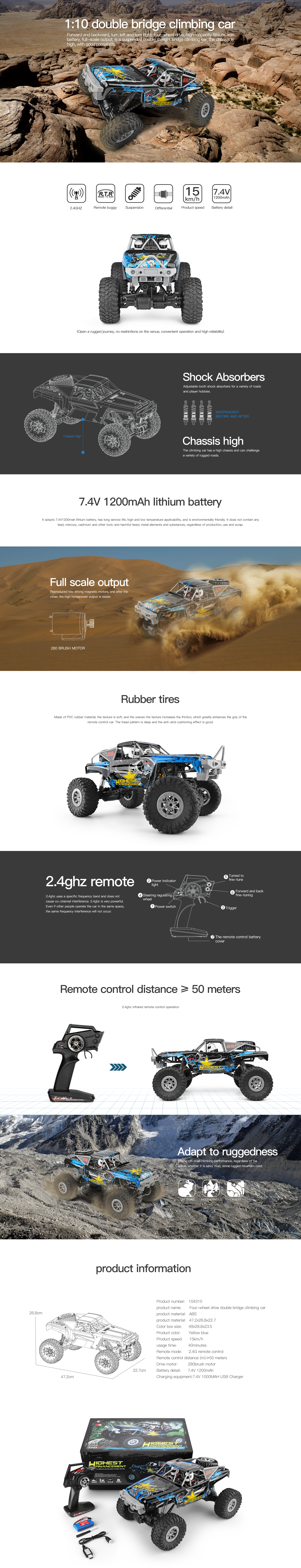 Forward and backward, left and right, four-wheel drive,，