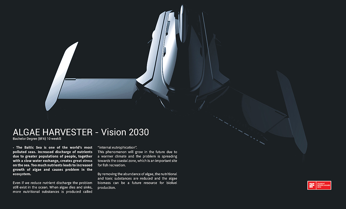 Remote control，UAV，Vision 2030，Algae Harvester，