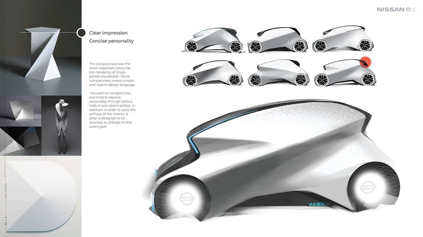 NISSAN_ONE，automobile，Nissan，Compact，conceptual design，