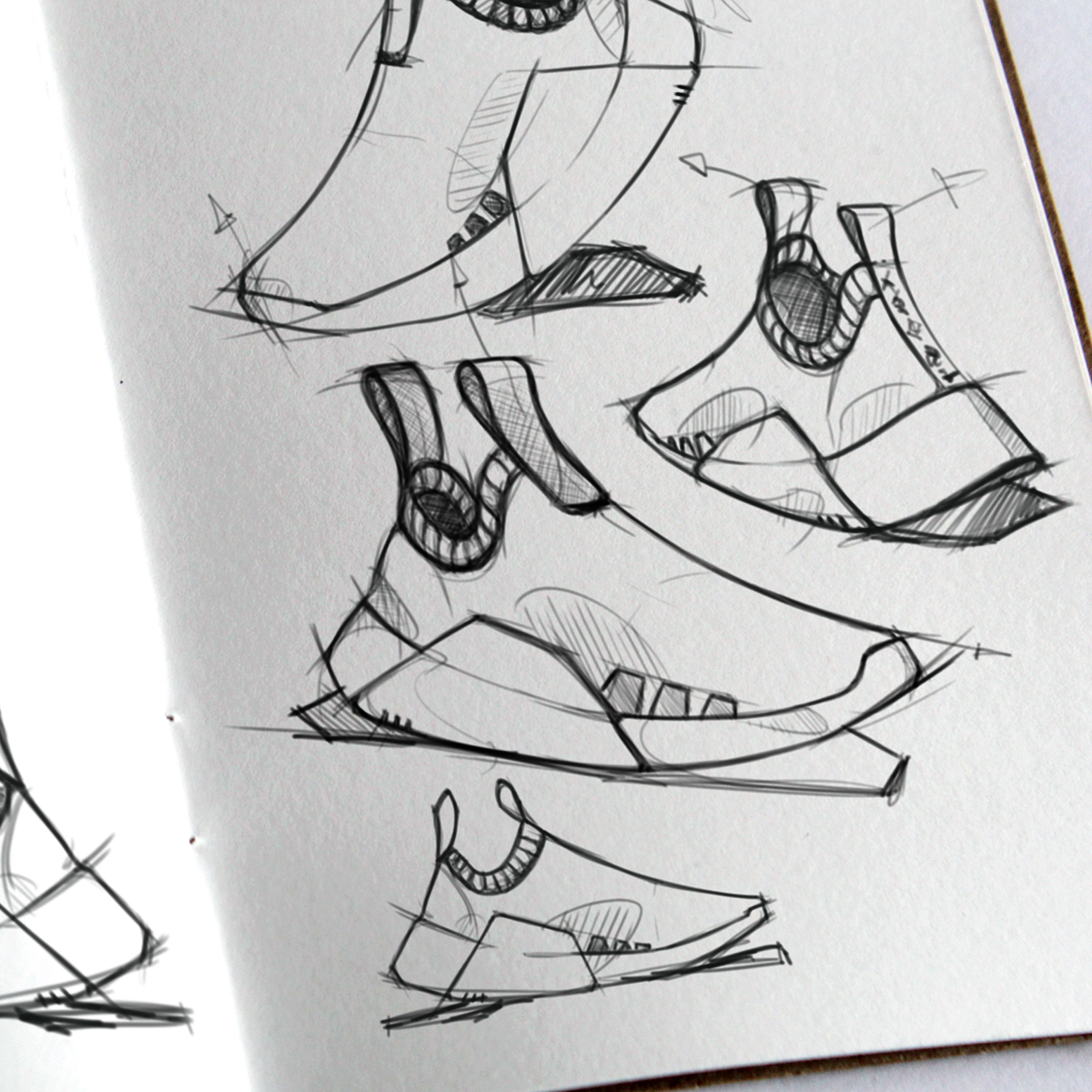 knapsack，shoes，Design，Sketch，