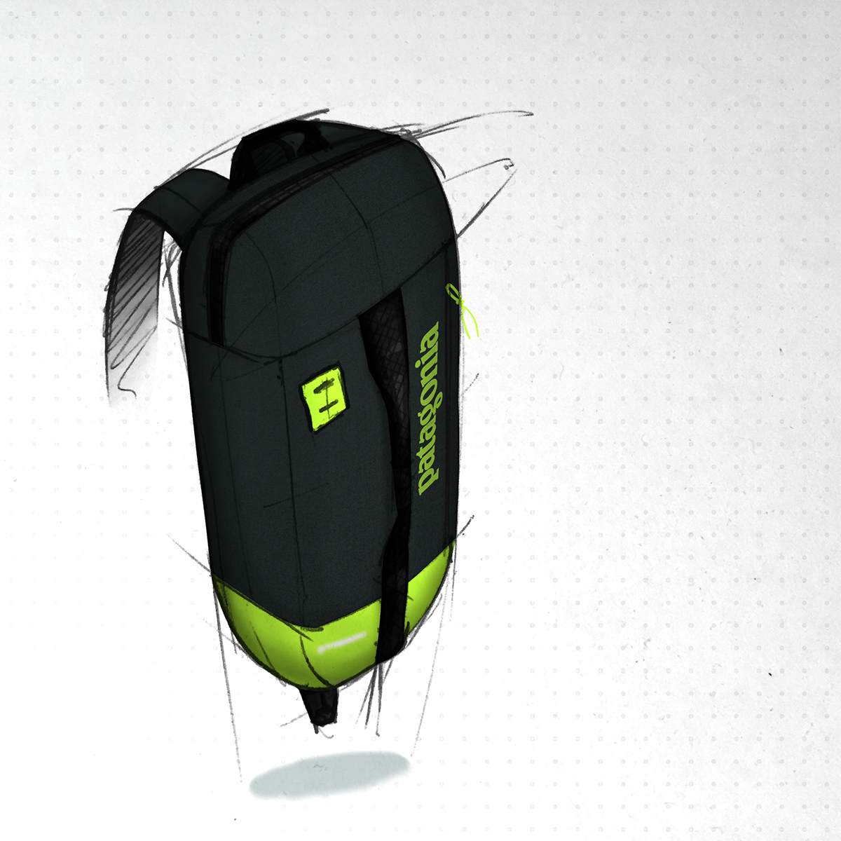 knapsack，shoes，Design，Sketch，