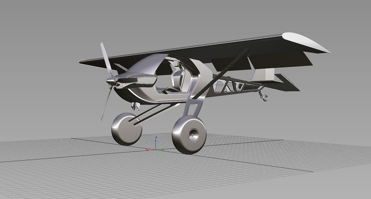 black，Husqvarna，Short landing gear，aircraft，