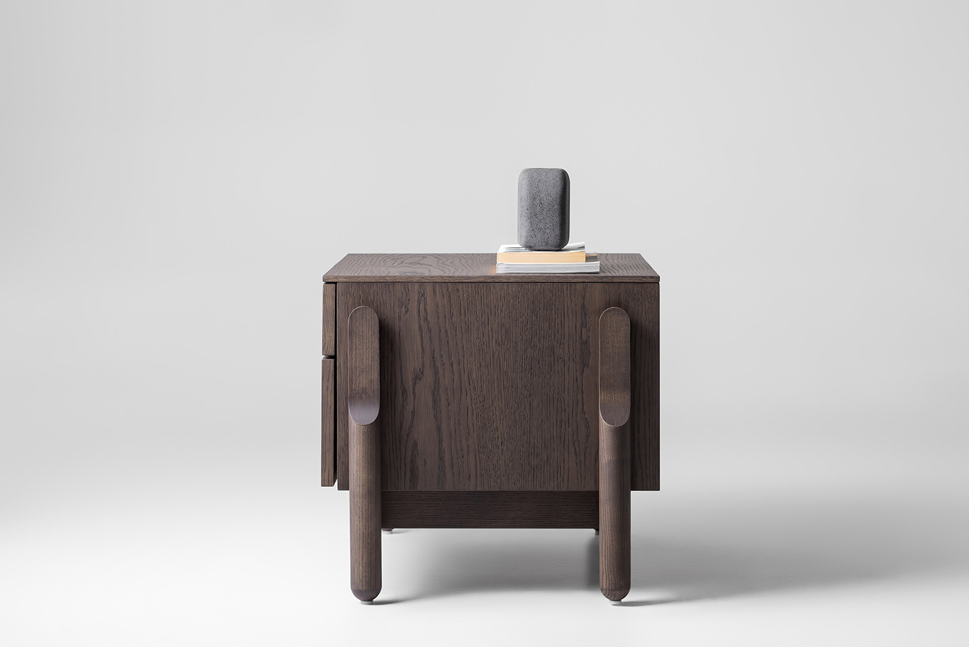 Side cabinet，TV table，bedside cupboard，Bed，furniture，Ash，