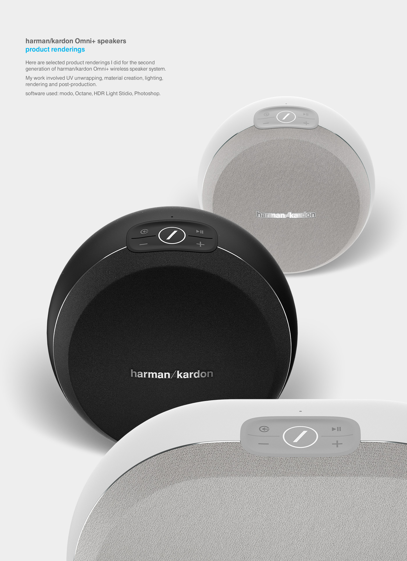speaker，wireless，design sketch，Harman Kardon，harman，intelligence，