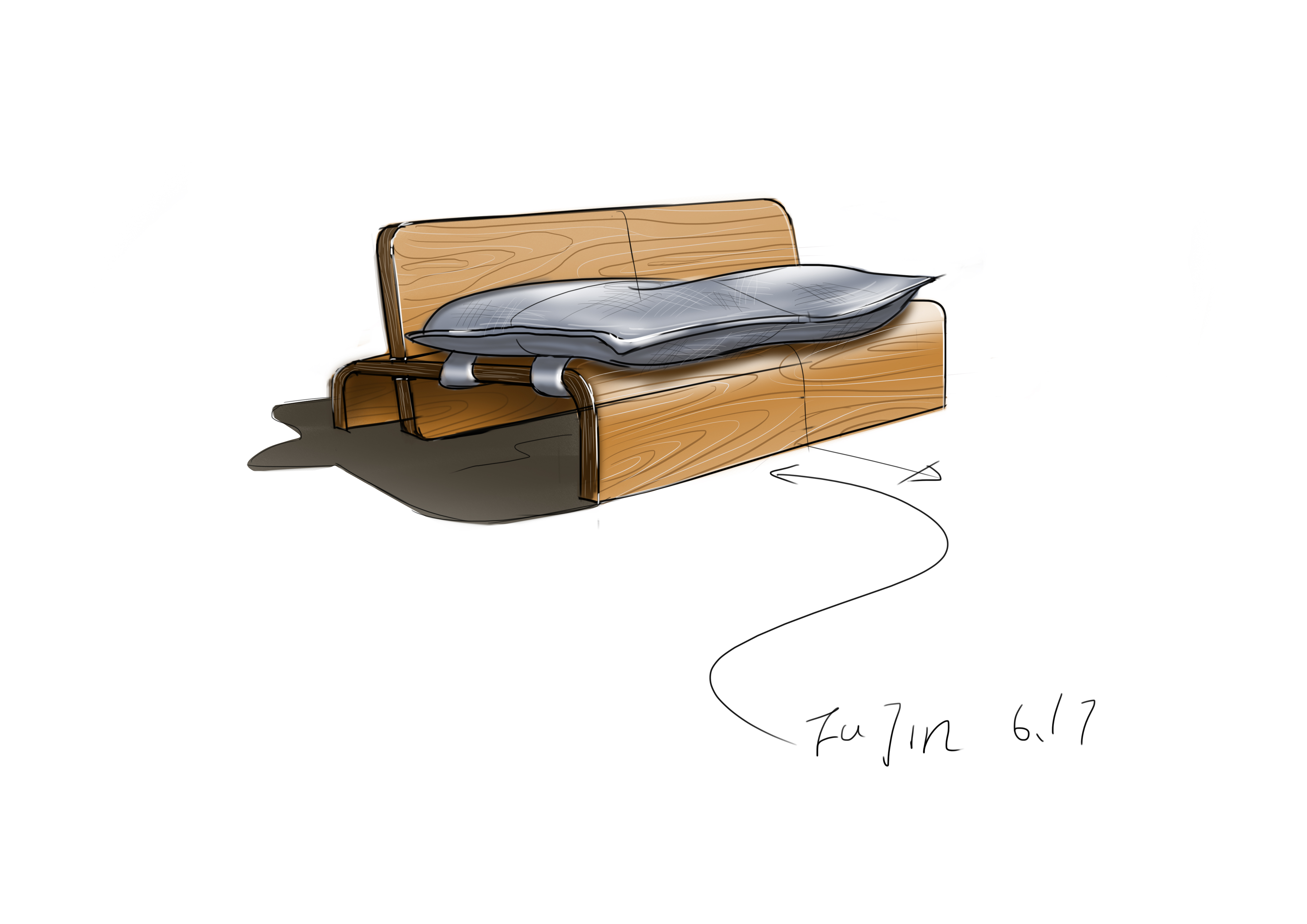 Hand drawn product design，Digital plate，