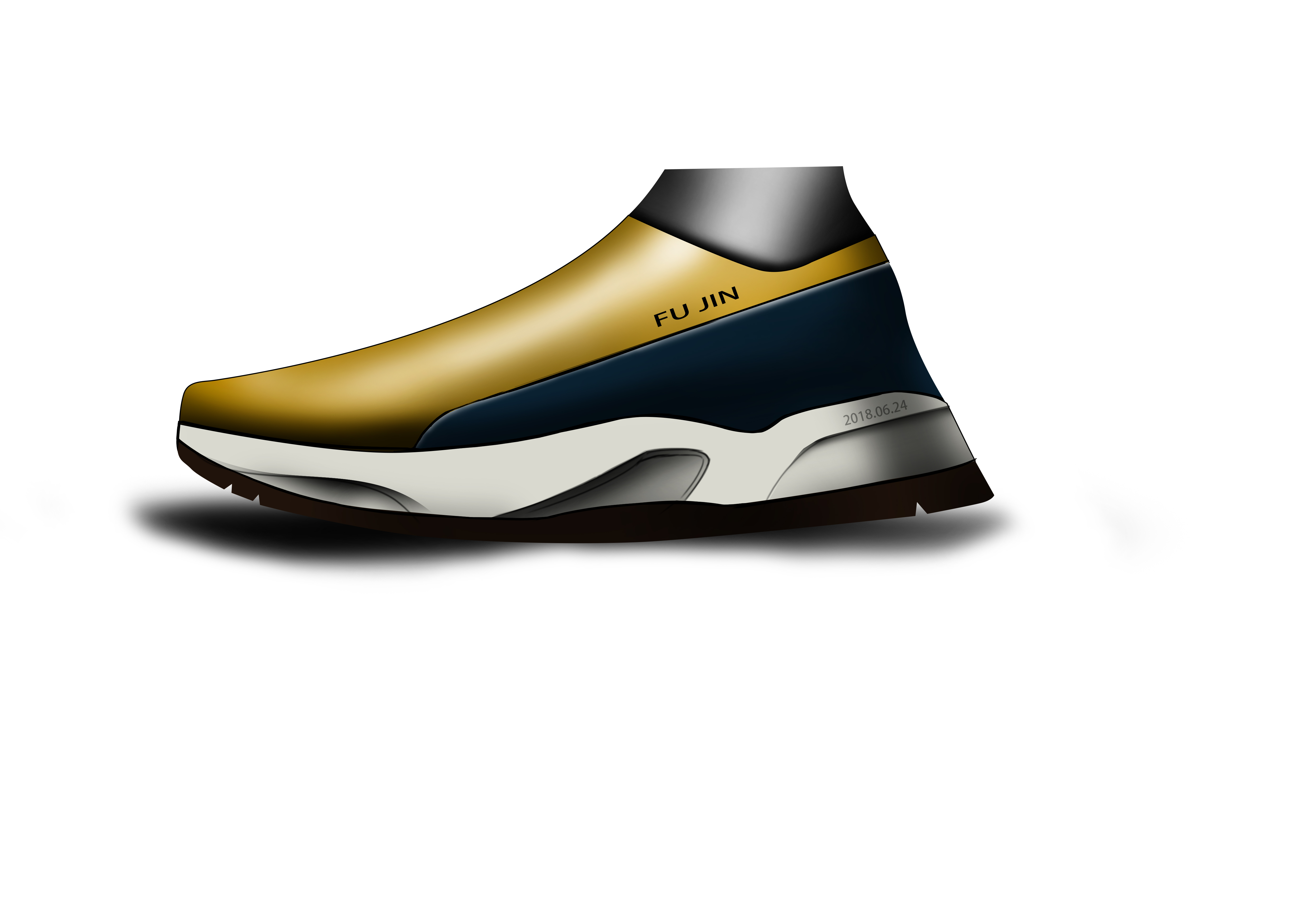 Hand drawn product design，Digital plate，