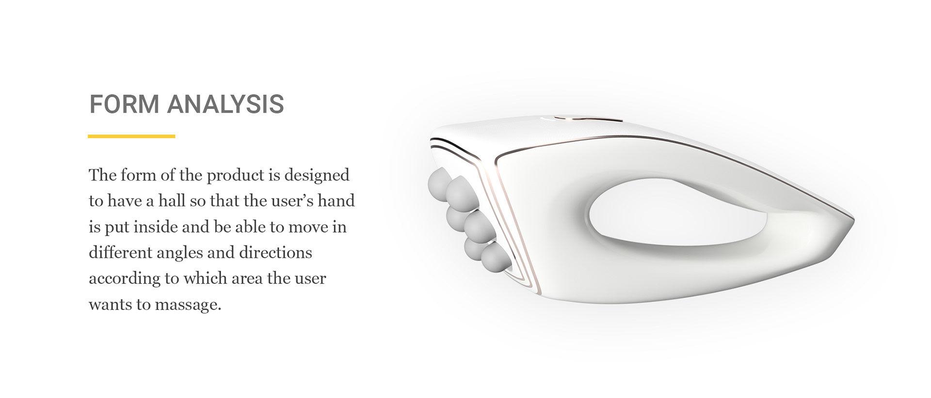 industrial design，Massager，